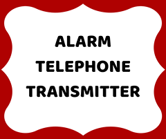 Alarm telephone transmitter